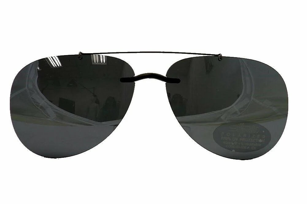 Grey Polarized Clip on Sunglasses H190167