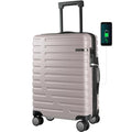 Light Purple 20-Inch Hardside Expandable Carry On Luggage V4526