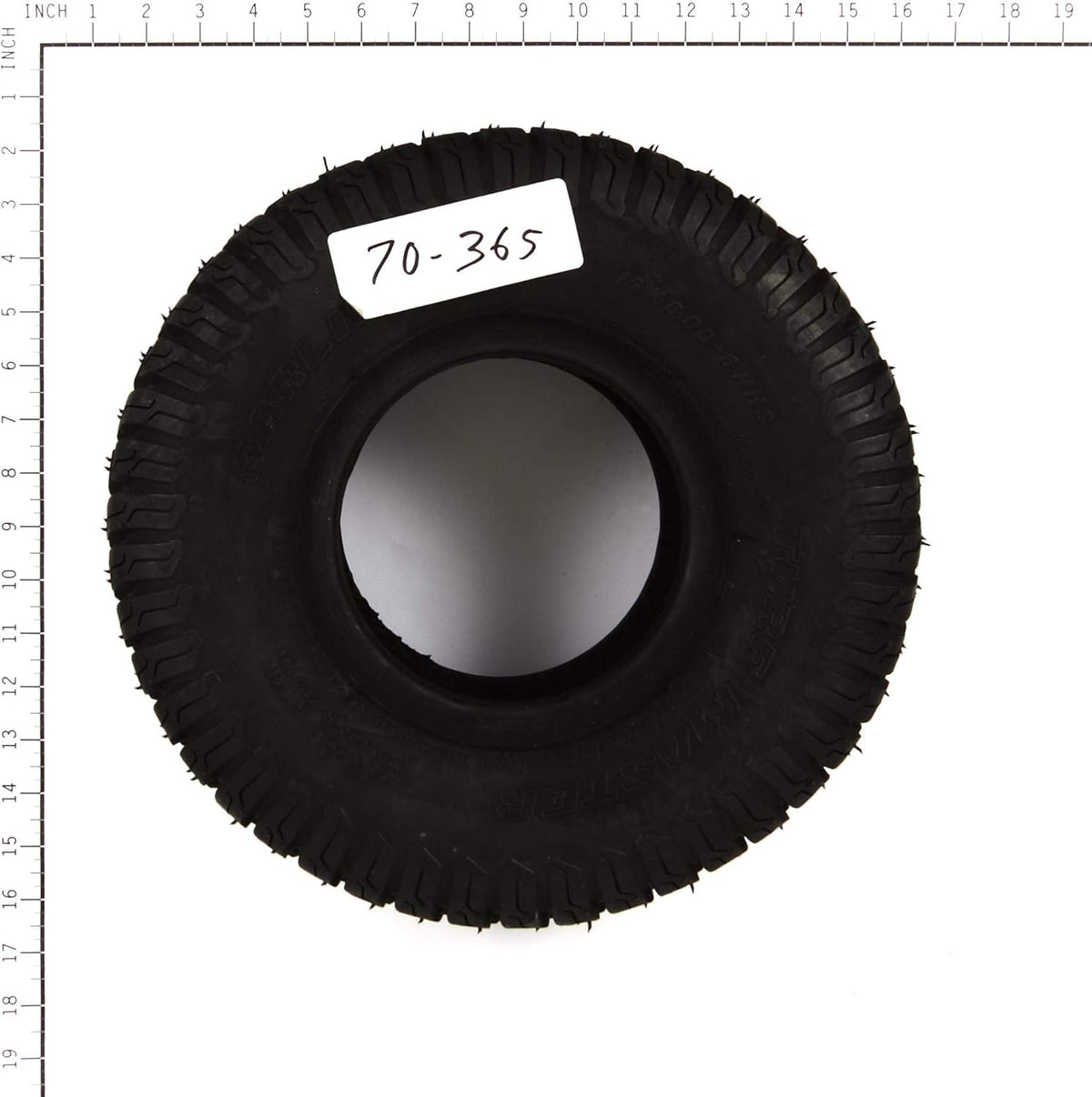15X600-6 Tubeless Tire 4-Ply I96456