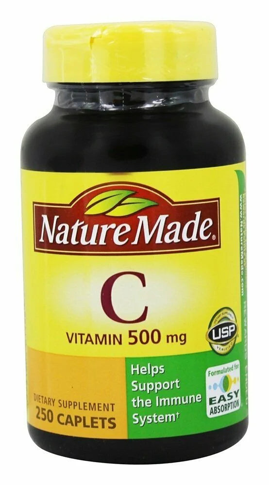 500 mg Vitamin C Caplets, 250 ct, 3-Pack B98030