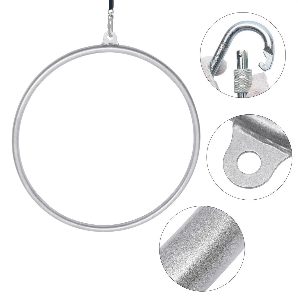 33.5" Yoga Ring Aerial Lyra Hoop Gymnastic Equipment V60514