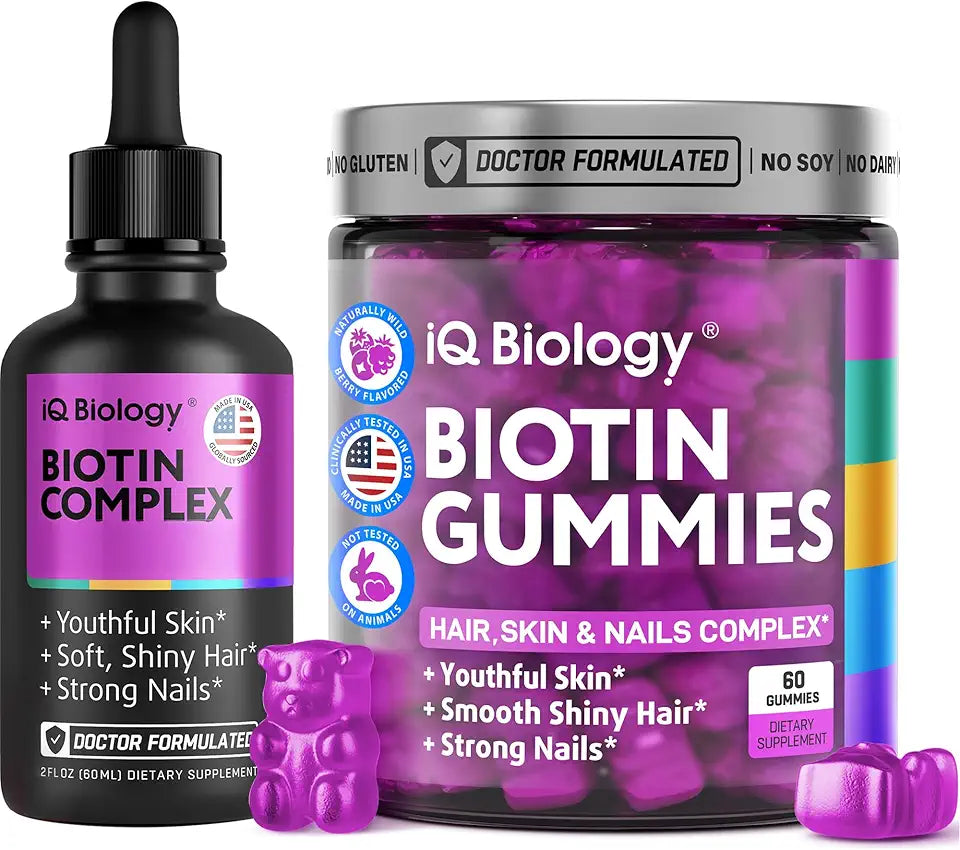 Biotin & Collagen Hair Growth Bundle I58818