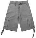 Men's Belted Cargo Twill Shorts K955160