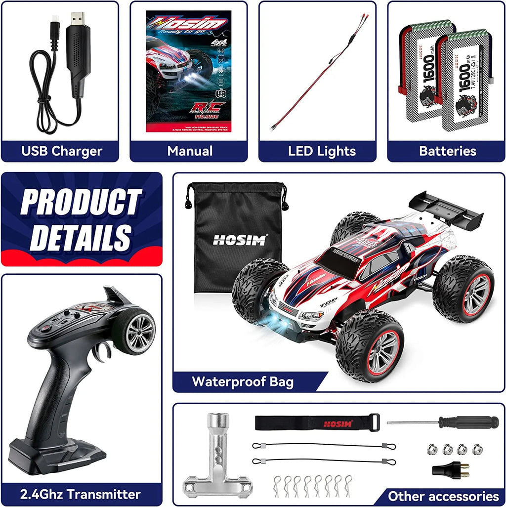 1:12 RC Monster Truck Buggy Toy R3478