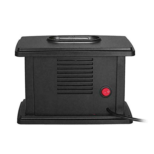 Black Electric Tabletop Fireplace Heater 1000W Y74908