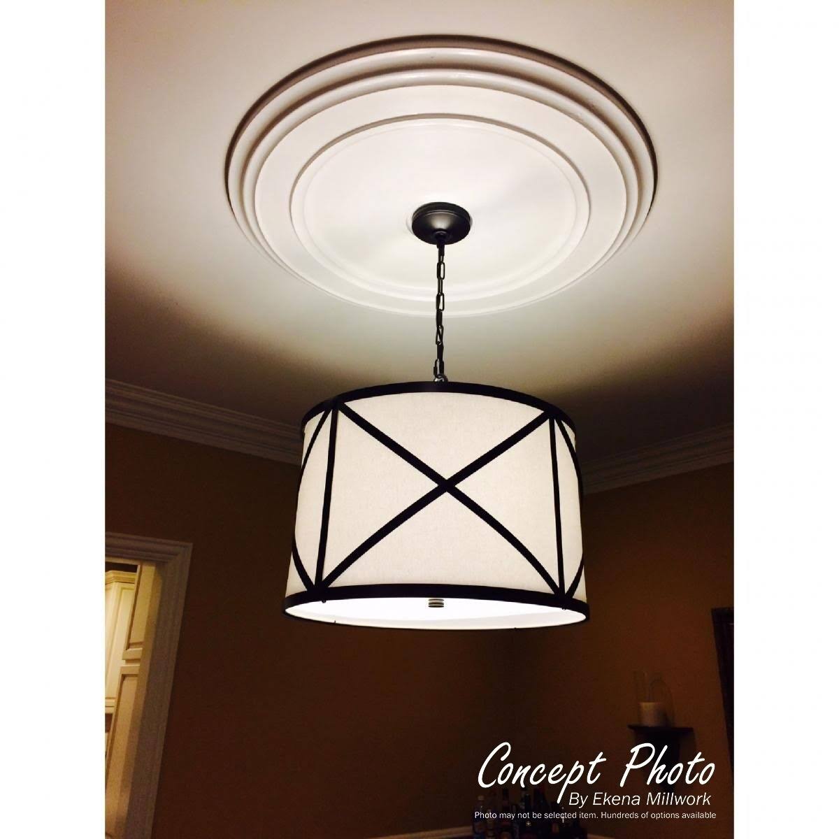 40 1/4x22OD x 3 1/8x22P Small Classic Ceiling Medallion L682529