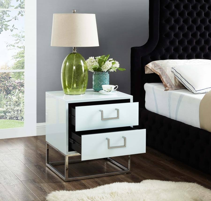White Gold Nova Side Table K9349