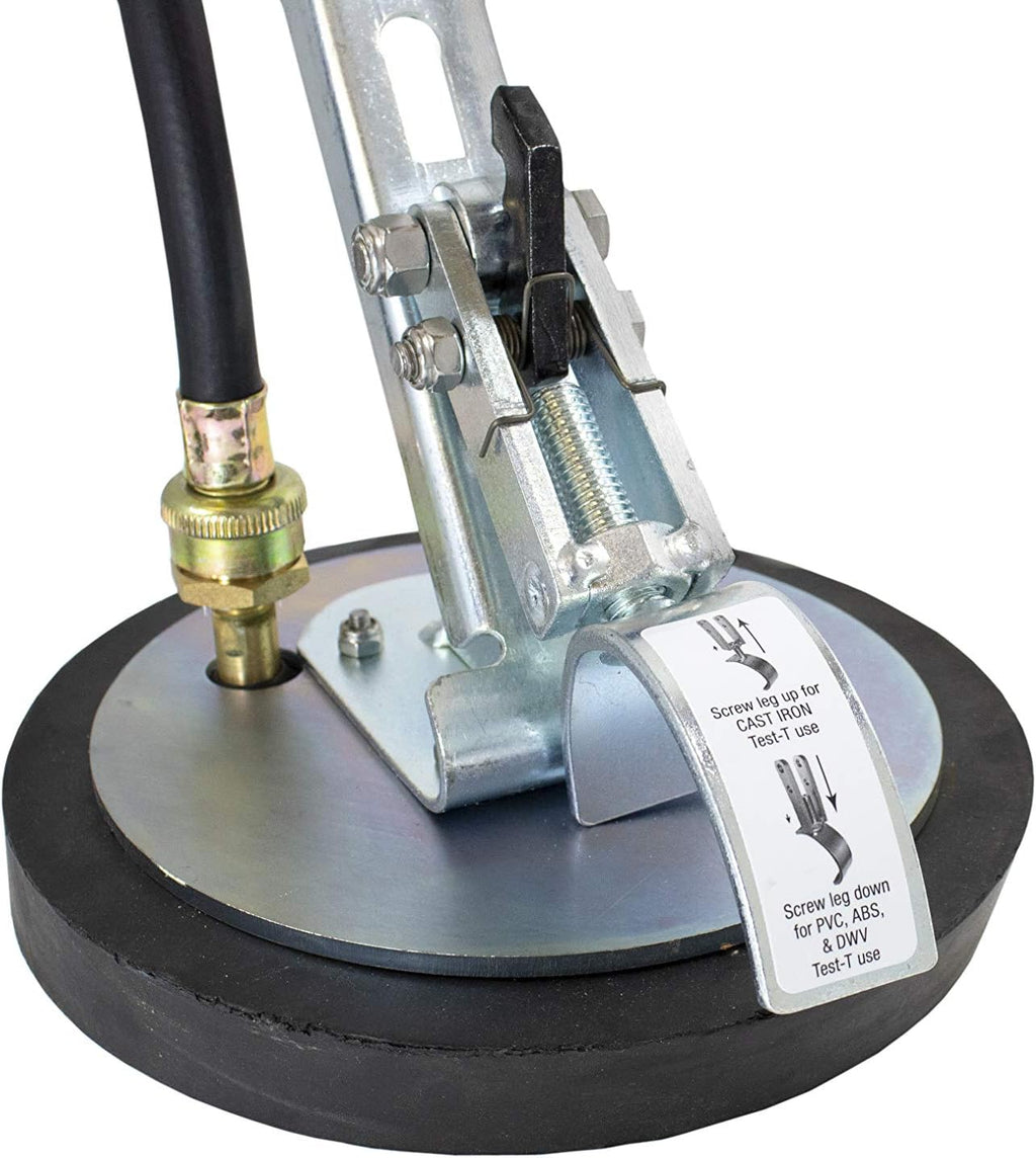 8 Inch Test Tee Mechanical Test Plug with Adjustable Leg G670238