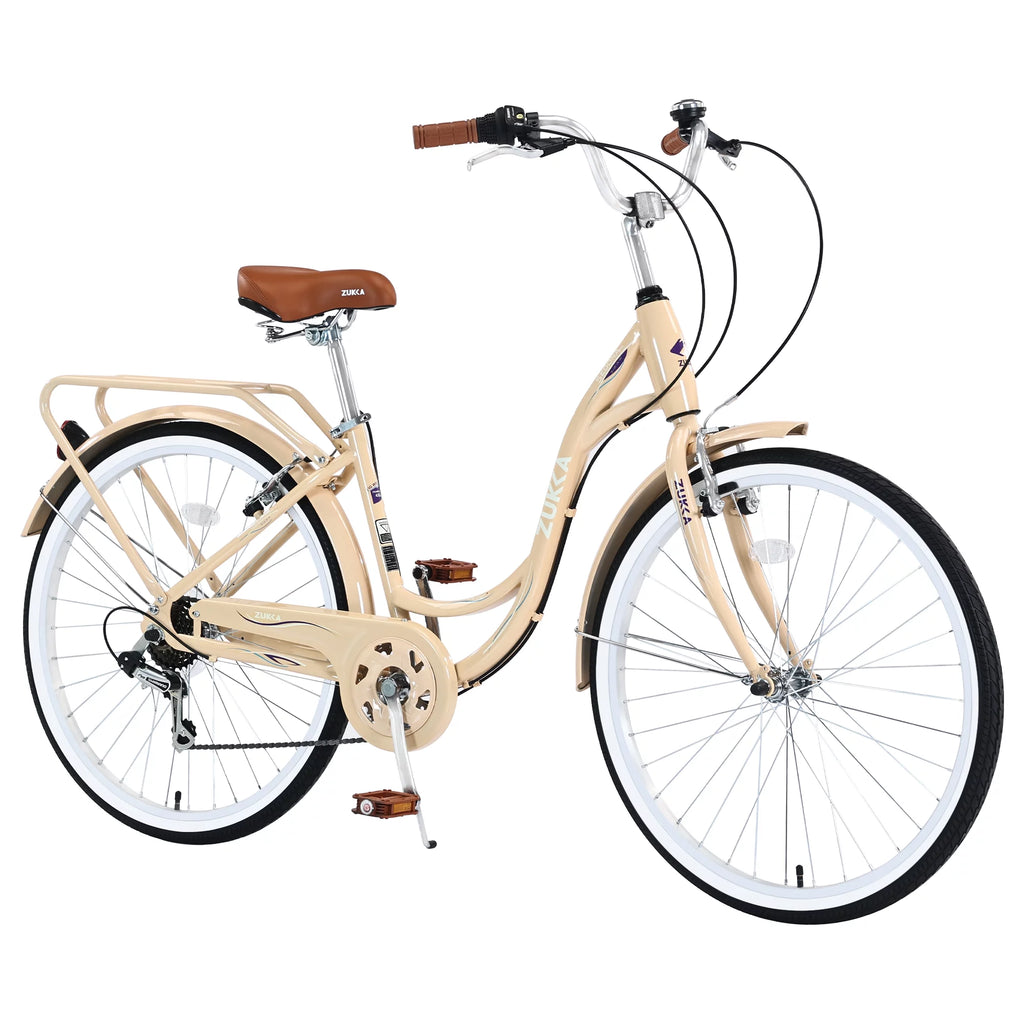 Mint Green 7 Speed Steel Frame Beach Cruiser Bike T2652