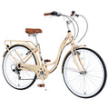 Mint Green 7 Speed Steel Frame Beach Cruiser Bike T2652