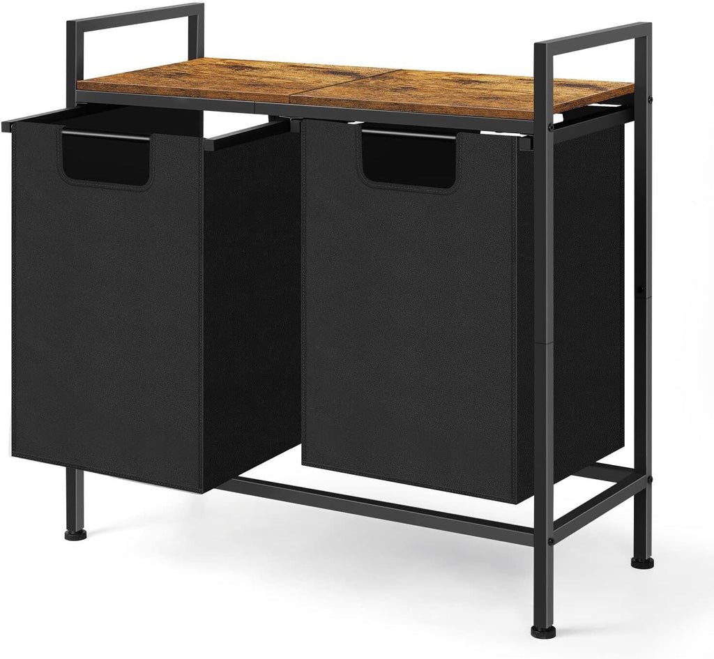 Laundry Hamper with Top Shelf V258