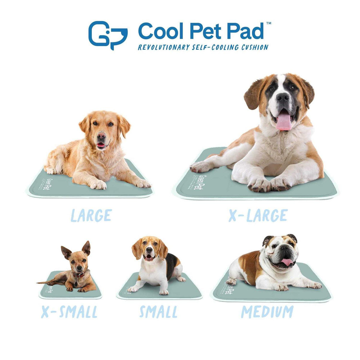 Sage Gray Self Cooling Pet Pad S963