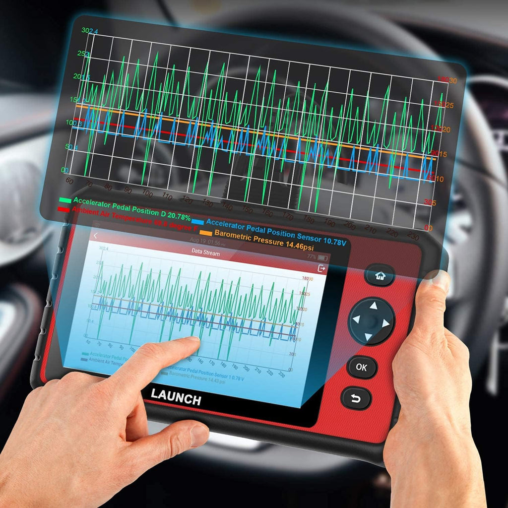 7'' Touch Screen OBD2 Scanner Car Code Reader M585226