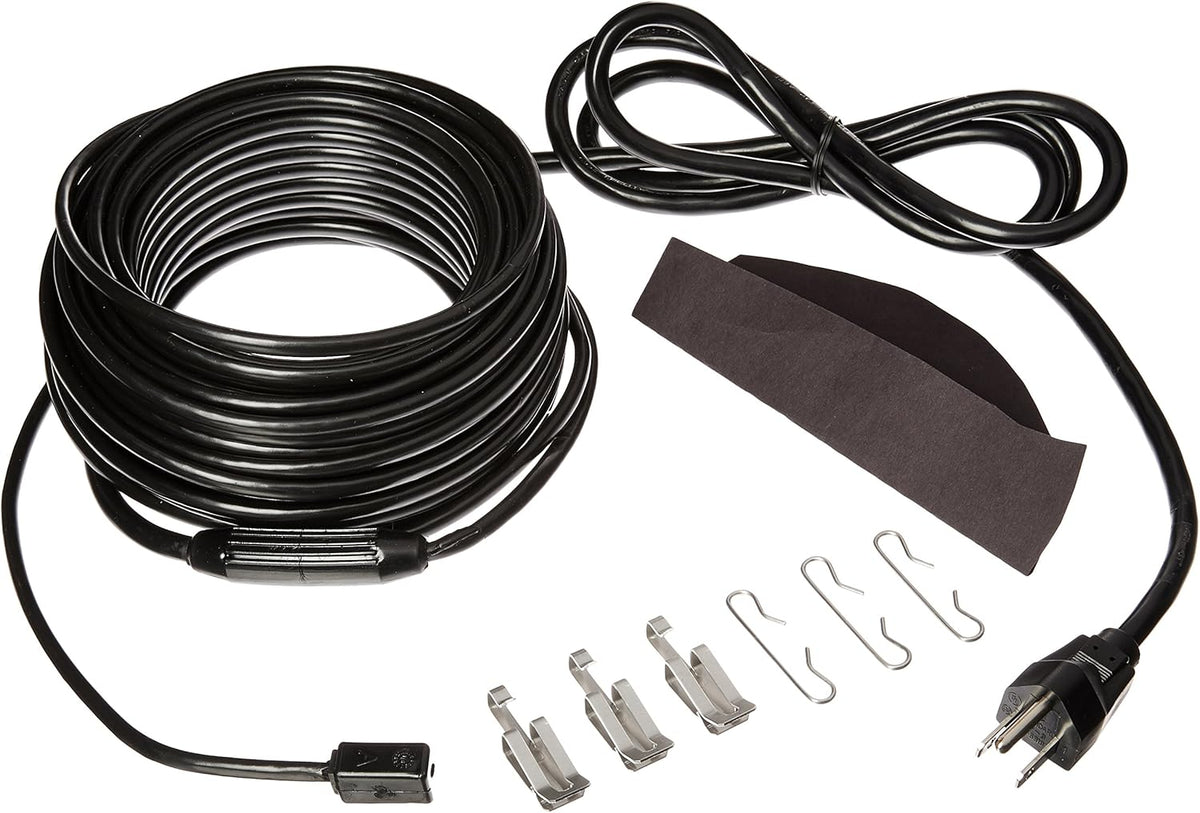 Automatic Electric Roof Cable Kit, 120V, 30ft, Black I27381