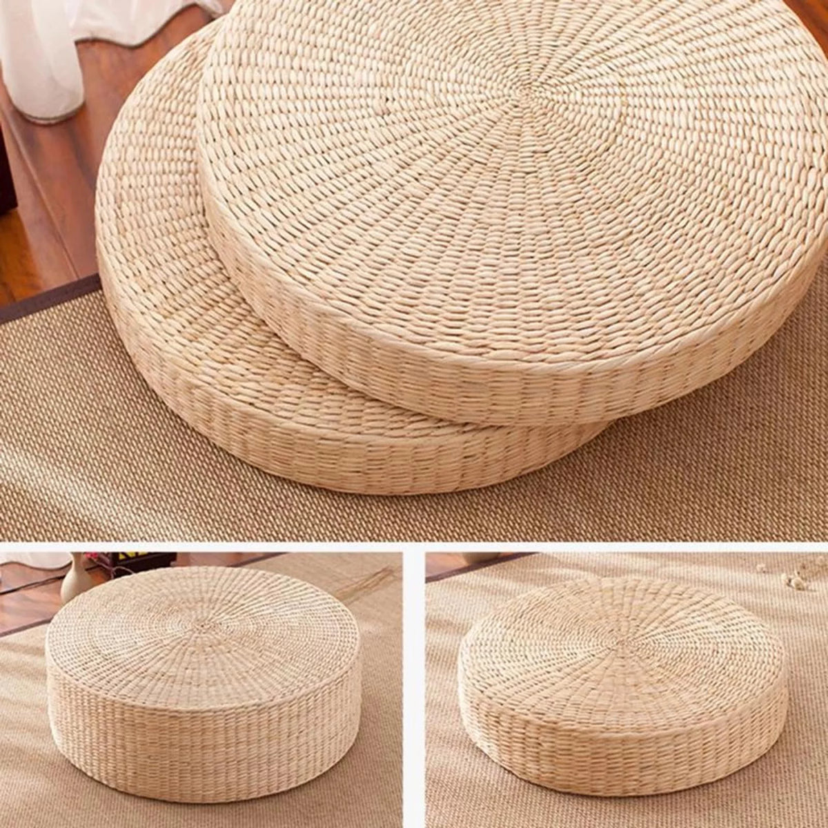 Japanese Straw Floor Cushion D976108