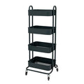 Gray Metal Mesh Rolling Utility Cart G62941