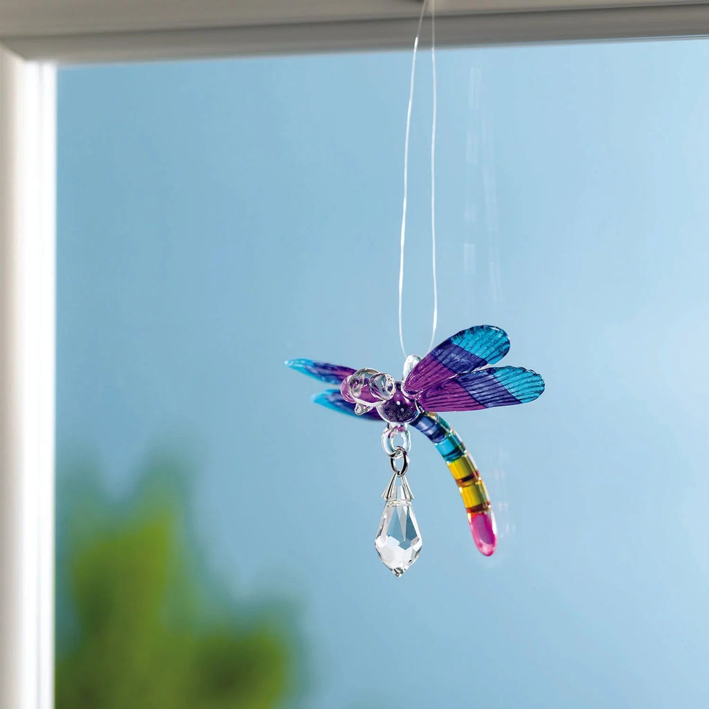 Crystal Suncatchers Glass Dragonfly N536219