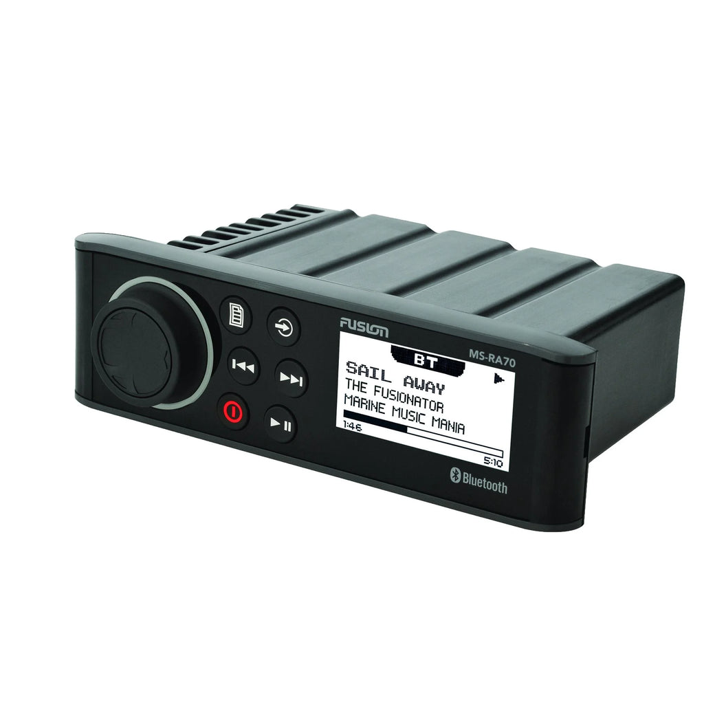 Marine AM/FM/BT Stereo with 6.5" Marine Coaxial Speakers, Black Grill X6008