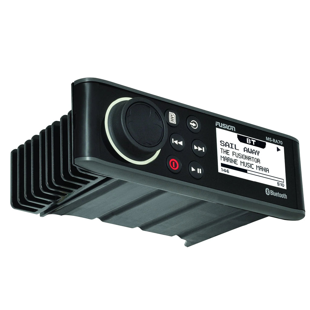 Marine AM/FM/BT Stereo with 6.5" Marine Coaxial Speakers, Black Grill X6008