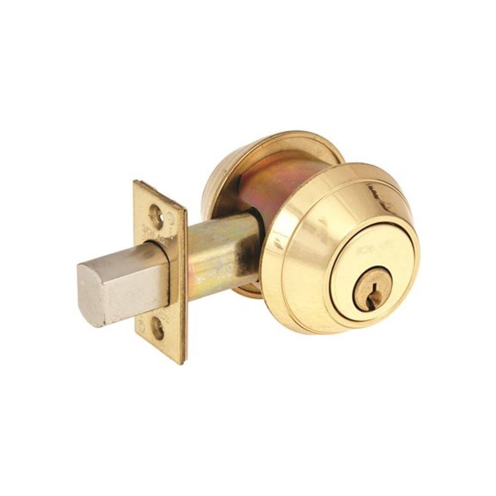 Brass Single Cylinder Deadbolt O73204
