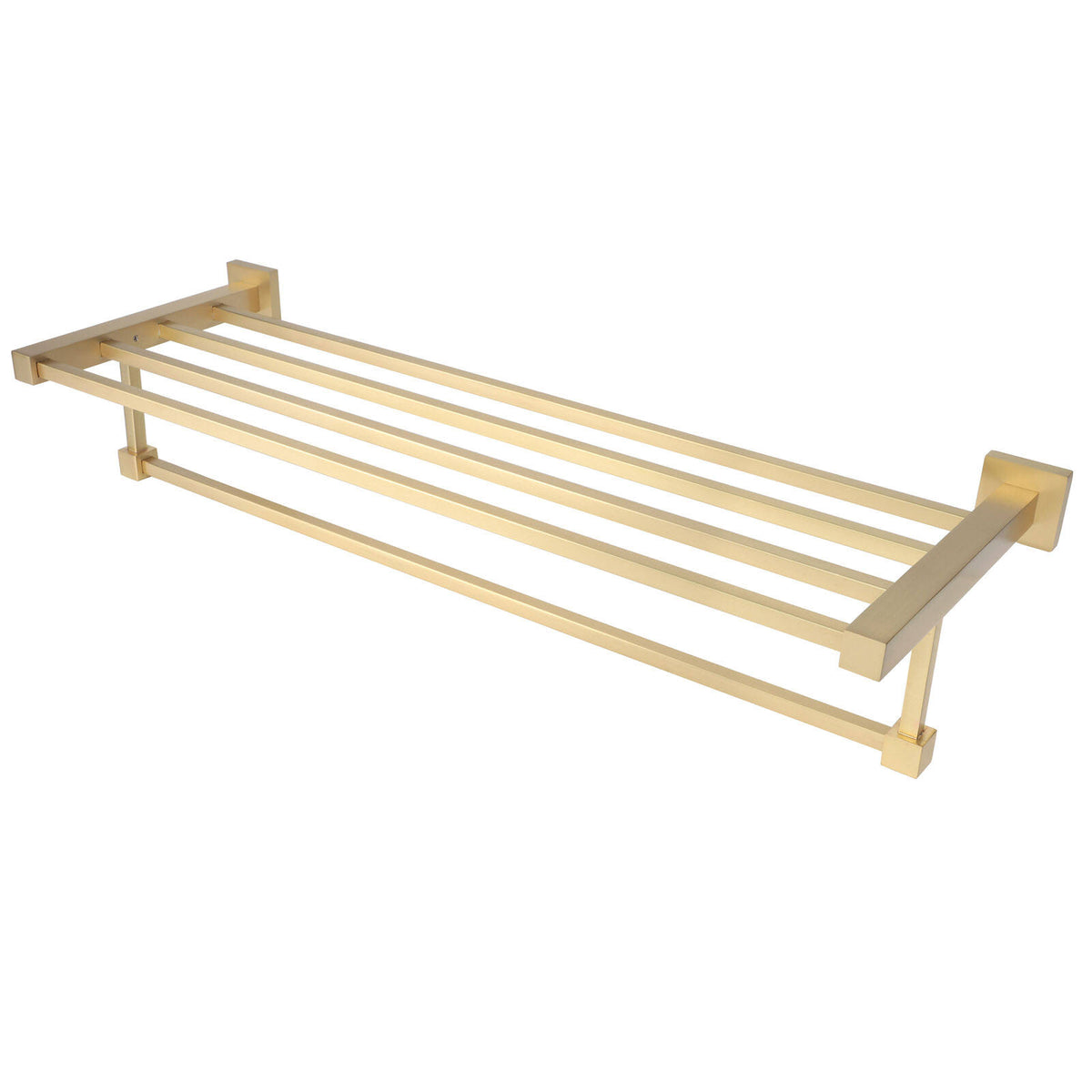Gold Bathroom Towel Shelf Rack L7251
