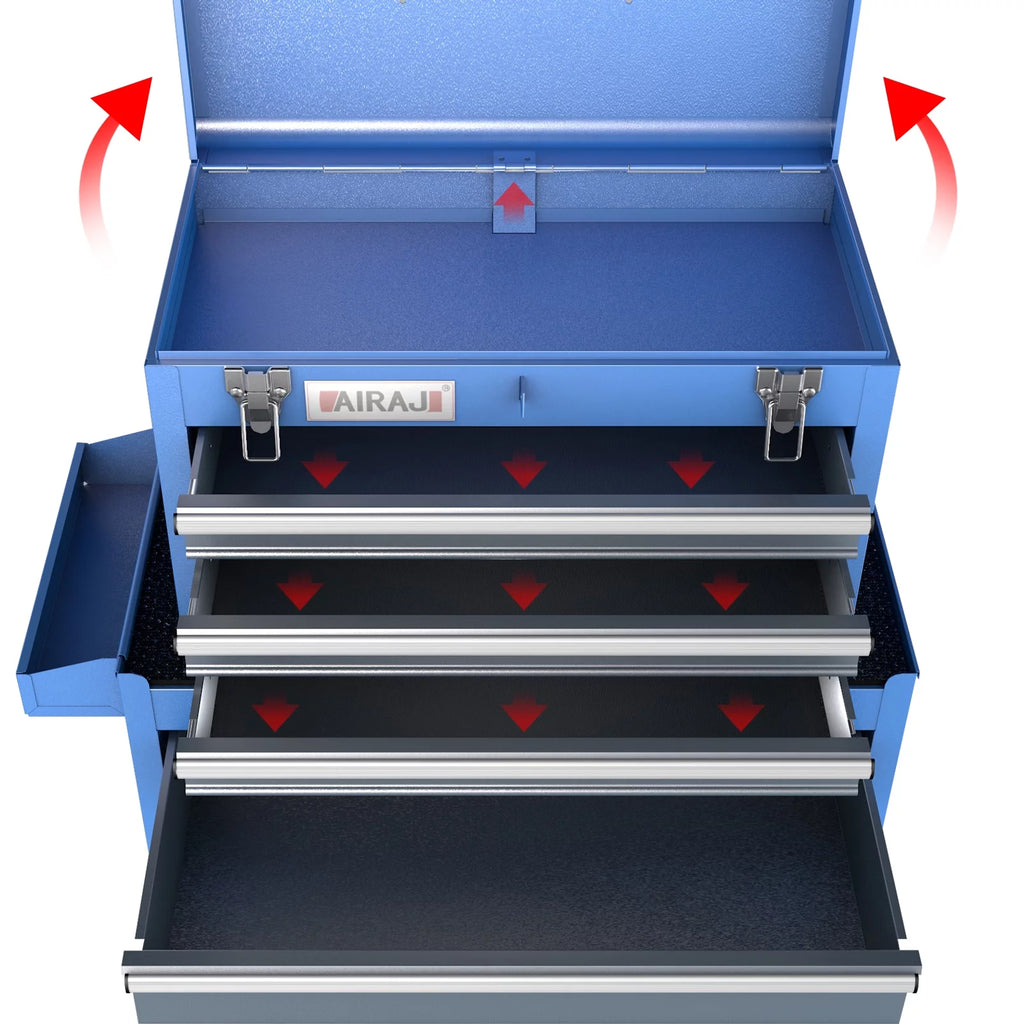 Rolling Tool Cabinet 4 Drawer with Wheels N8283