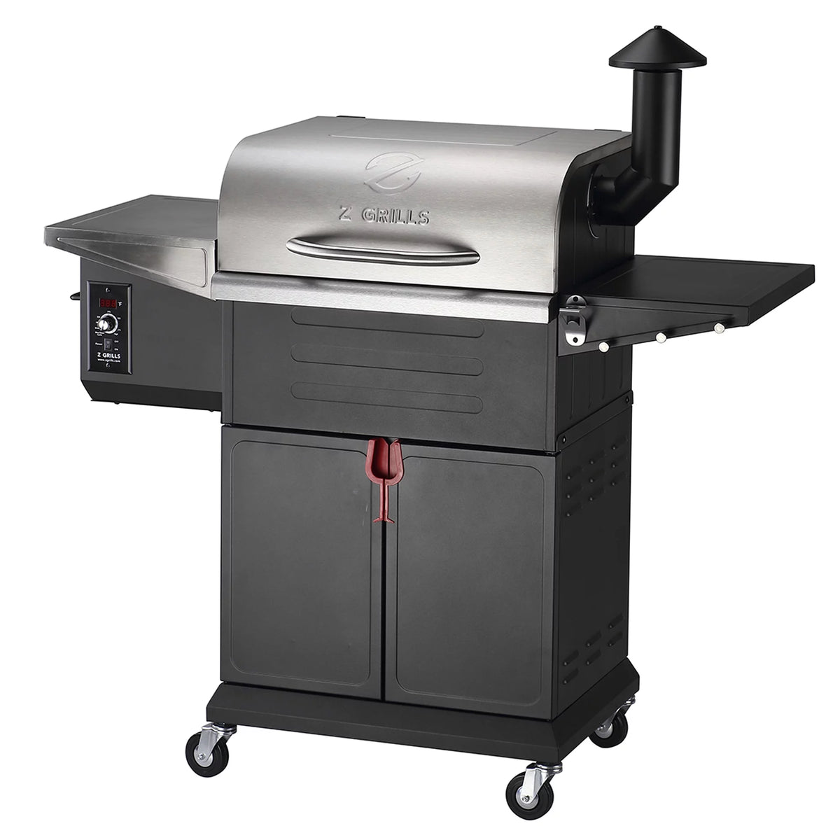 Wood Pellet Grill Smoker with Auto Temperature Control D68234