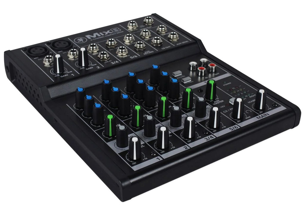 8-Ch Compact Mixer with Metal Chassis W7158