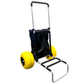 Blue Airless Balloon Wheels Aluminum Beach Cart Dolly T188