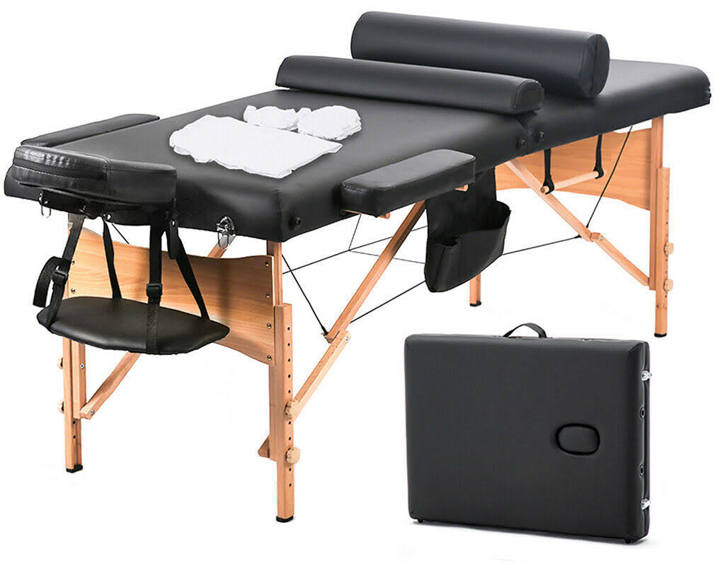 Portable Facial Spa Bed with Sheet and Cradle Cover Y423980