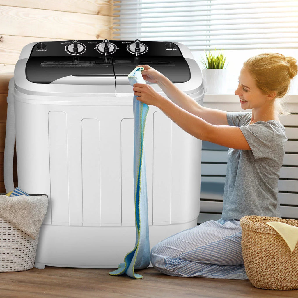 Compact Mini Twin Tub Washing Machine Y4299
