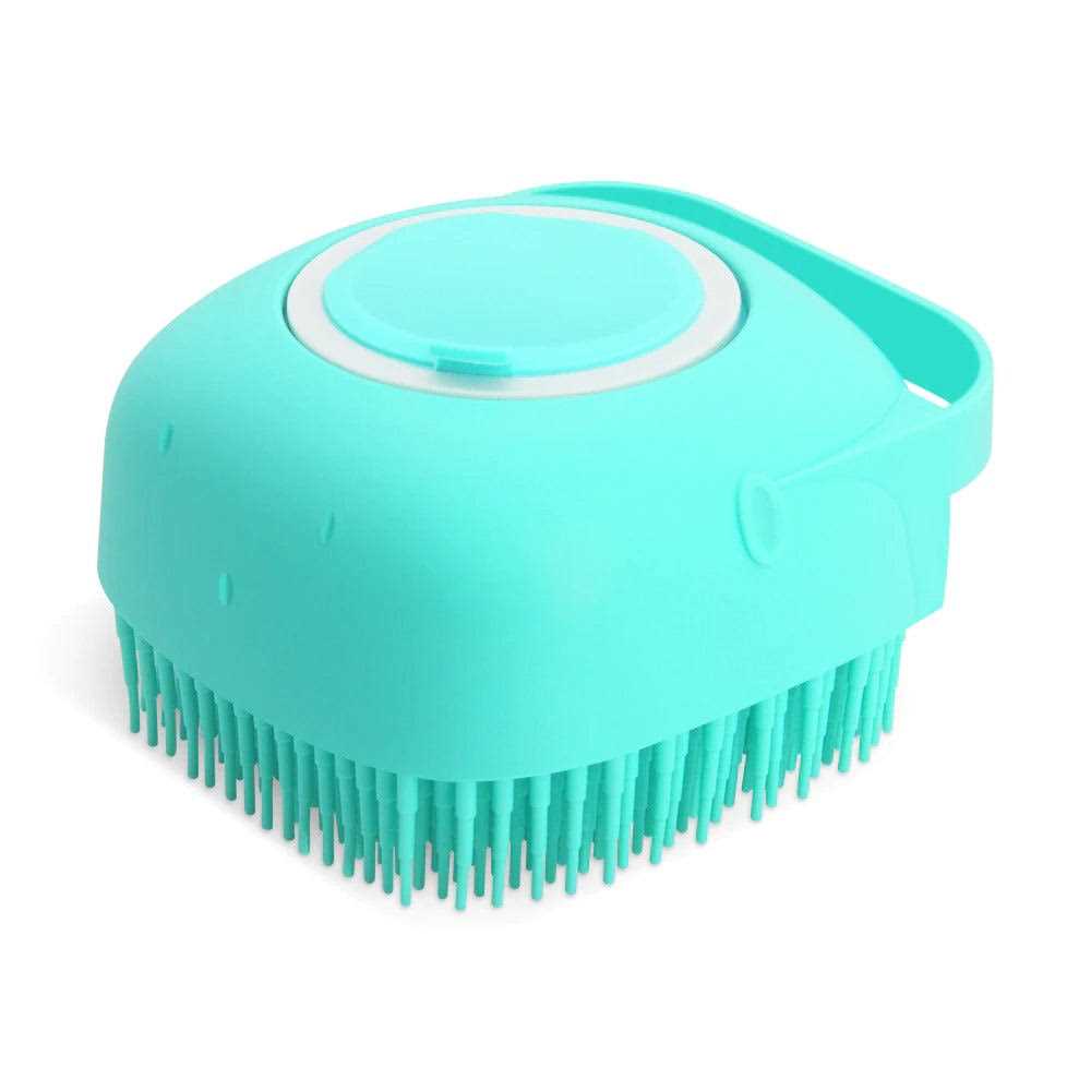 Dog Bath Brush with Shampoo Dispenser L233