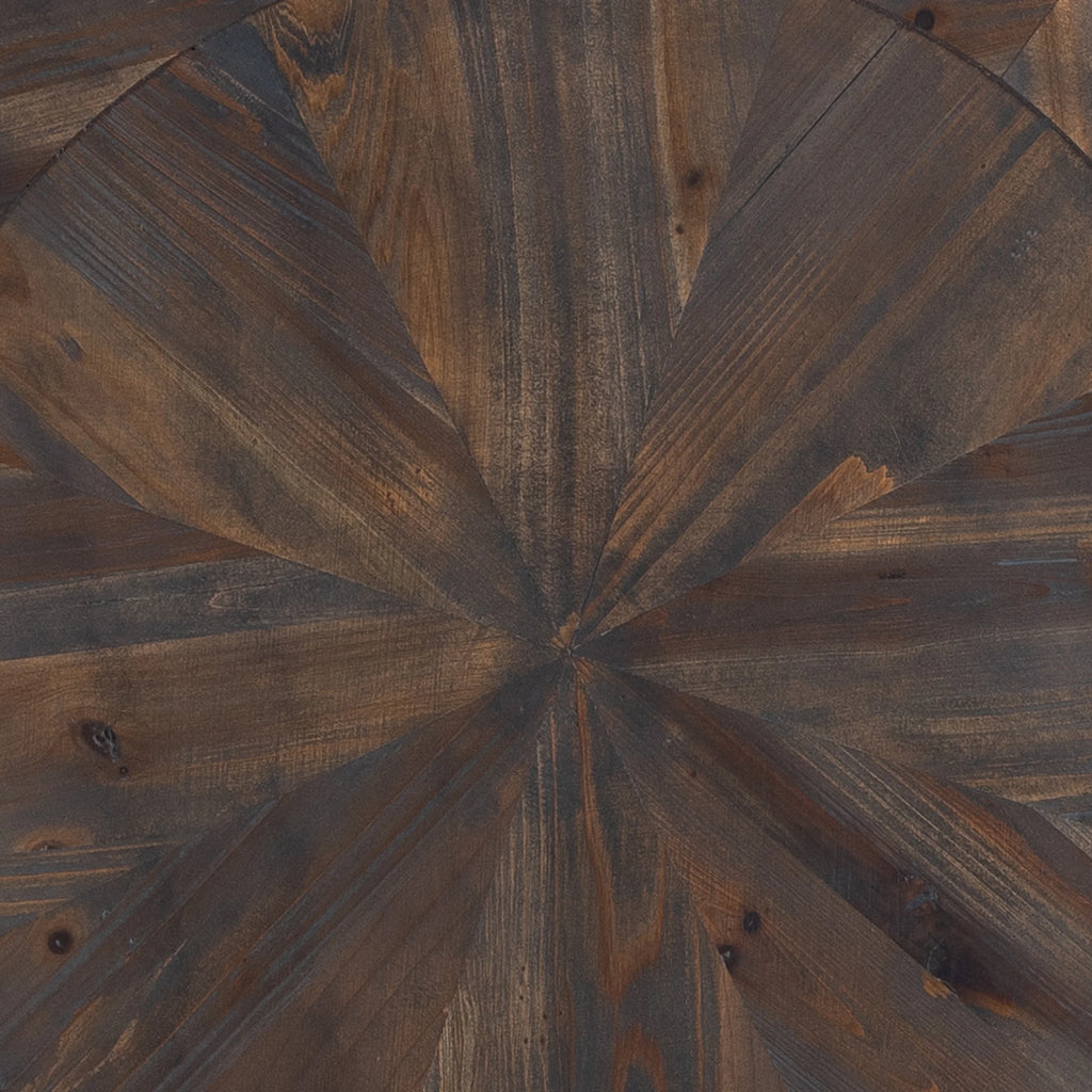 Round Industrial End Table 24 x 24 X770430