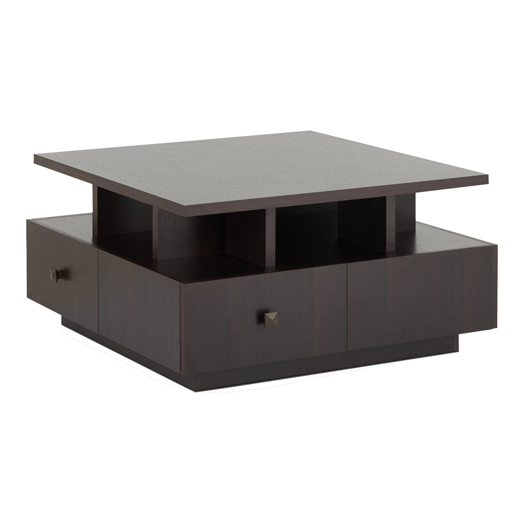 Espresso Storage Coffee Table Q511