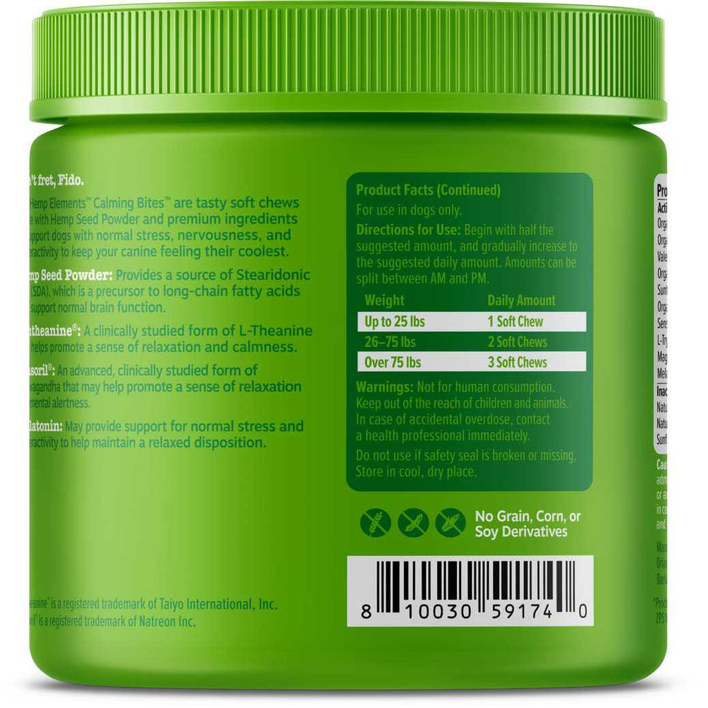 Calming Bites for Dogs Y548