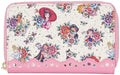 Princess Tattoo Zip Around Wallet U1183