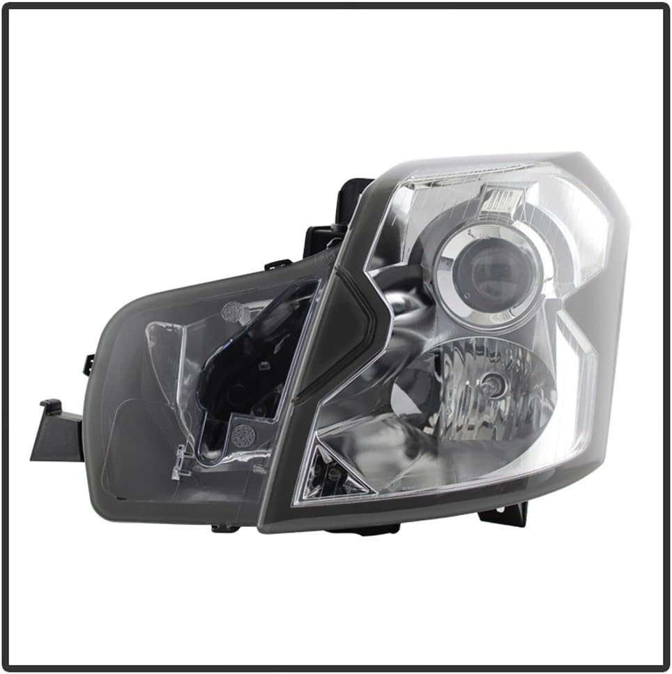 Chrome Projector Halogen Headlights Headlamp Replacement Driver Passenger Side R728