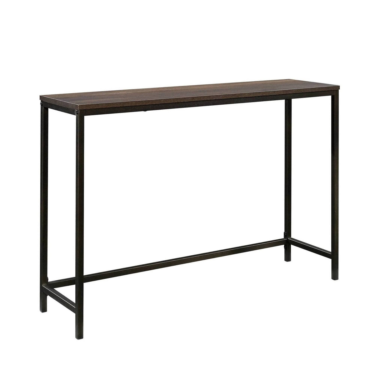 Smoked Oak and Black Console Table E29117