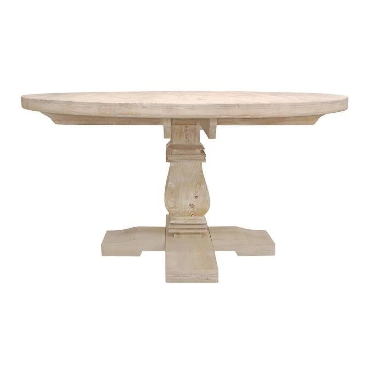 Light Brown Solid Wood Dining Table J682560