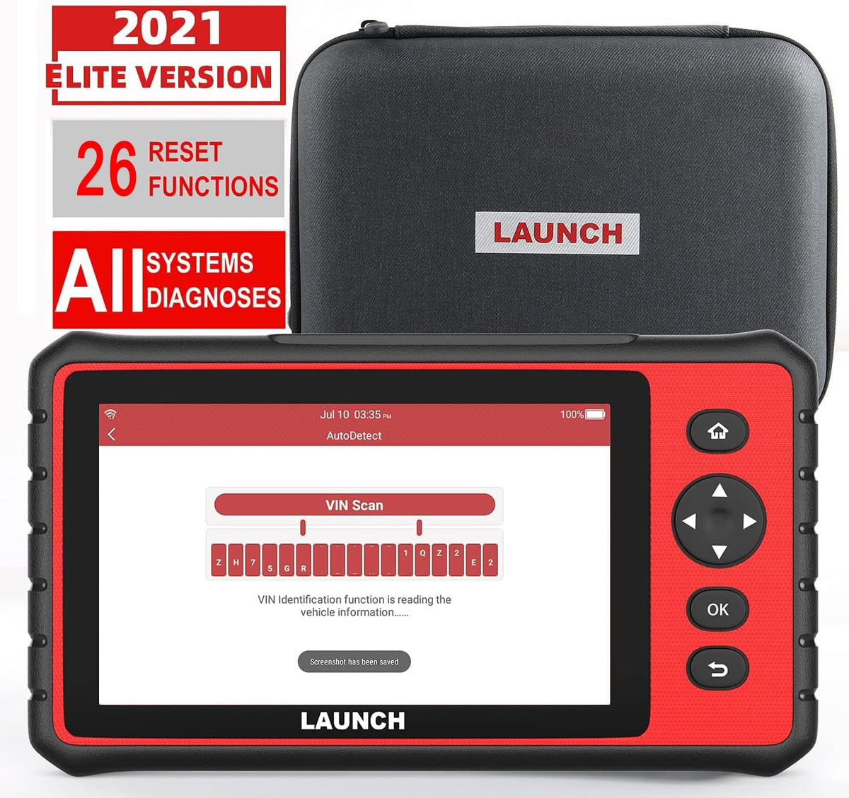 7'' Touch Screen OBD2 Scanner Car Code Reader M585226