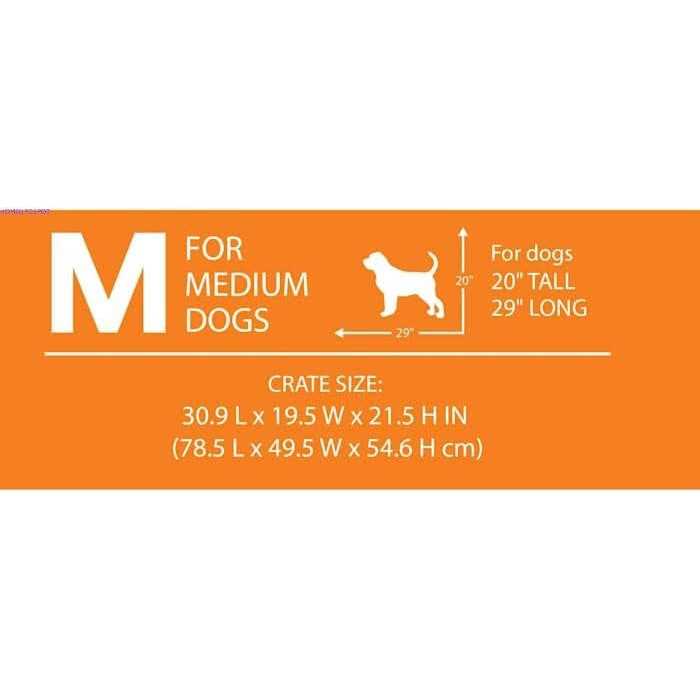 2-Door Folding Dog Crate J682773