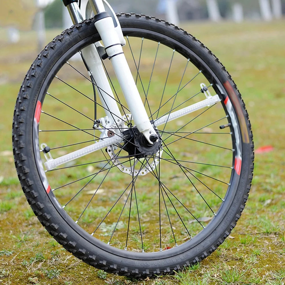 64 LEDs Rechargeable Bike Spoke Wheel Light B327596