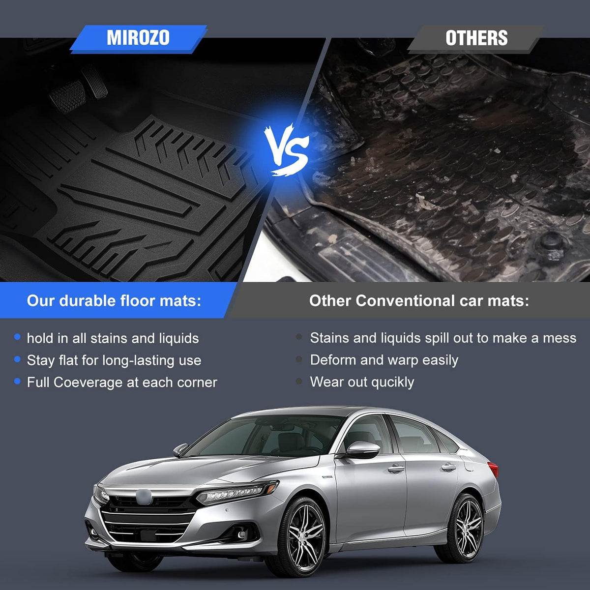 Black All Weather Automotive Floor Mats P56097