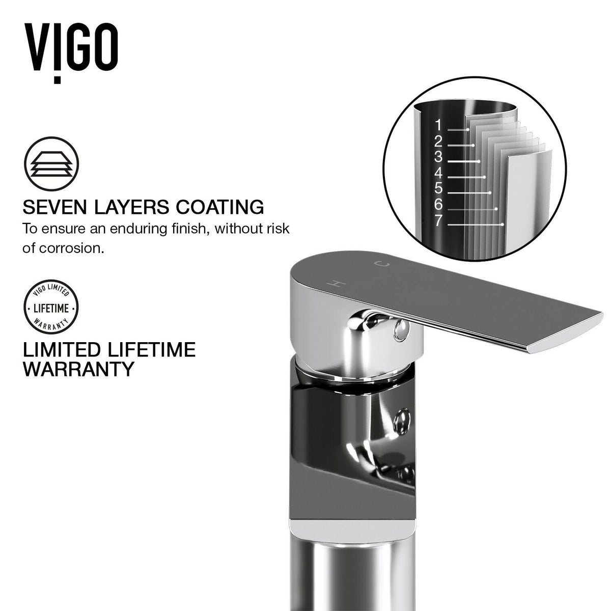 15 inch Vessel Bathroom Sink and Vessel Faucet Set in Chrome with Pop-Up Drain E8301