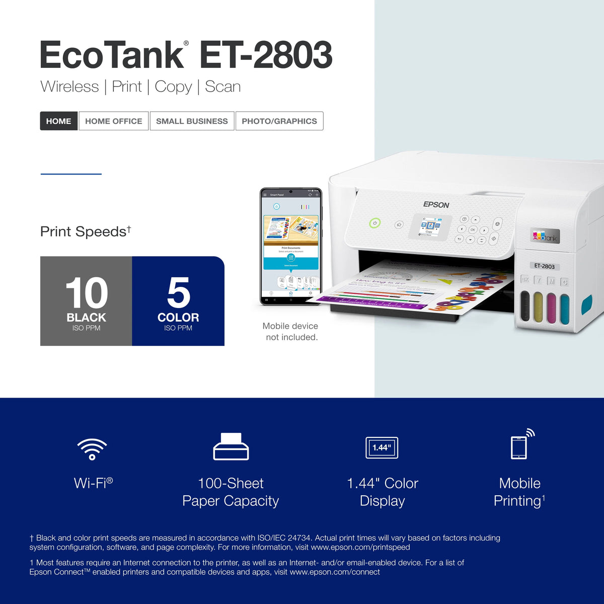 Wireless All-in-One Cartridge-Free Printer K505128