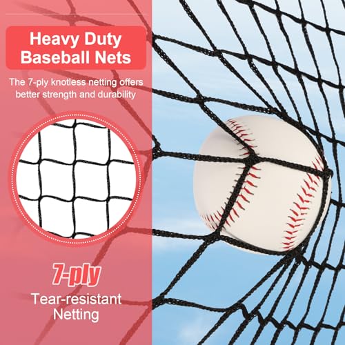 6'X6' Baseball Softball Practice Net with Strike Zone U747