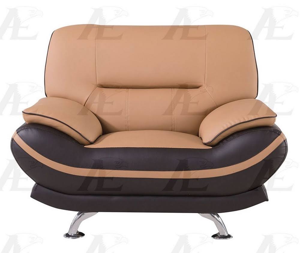Grey Italian Leather Chair Z622