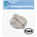 6 Pack Replacement Surface Burner Control Knob T1113