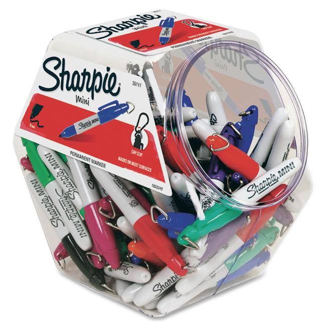 72 Count Assorted Fine Mini Marker O24435