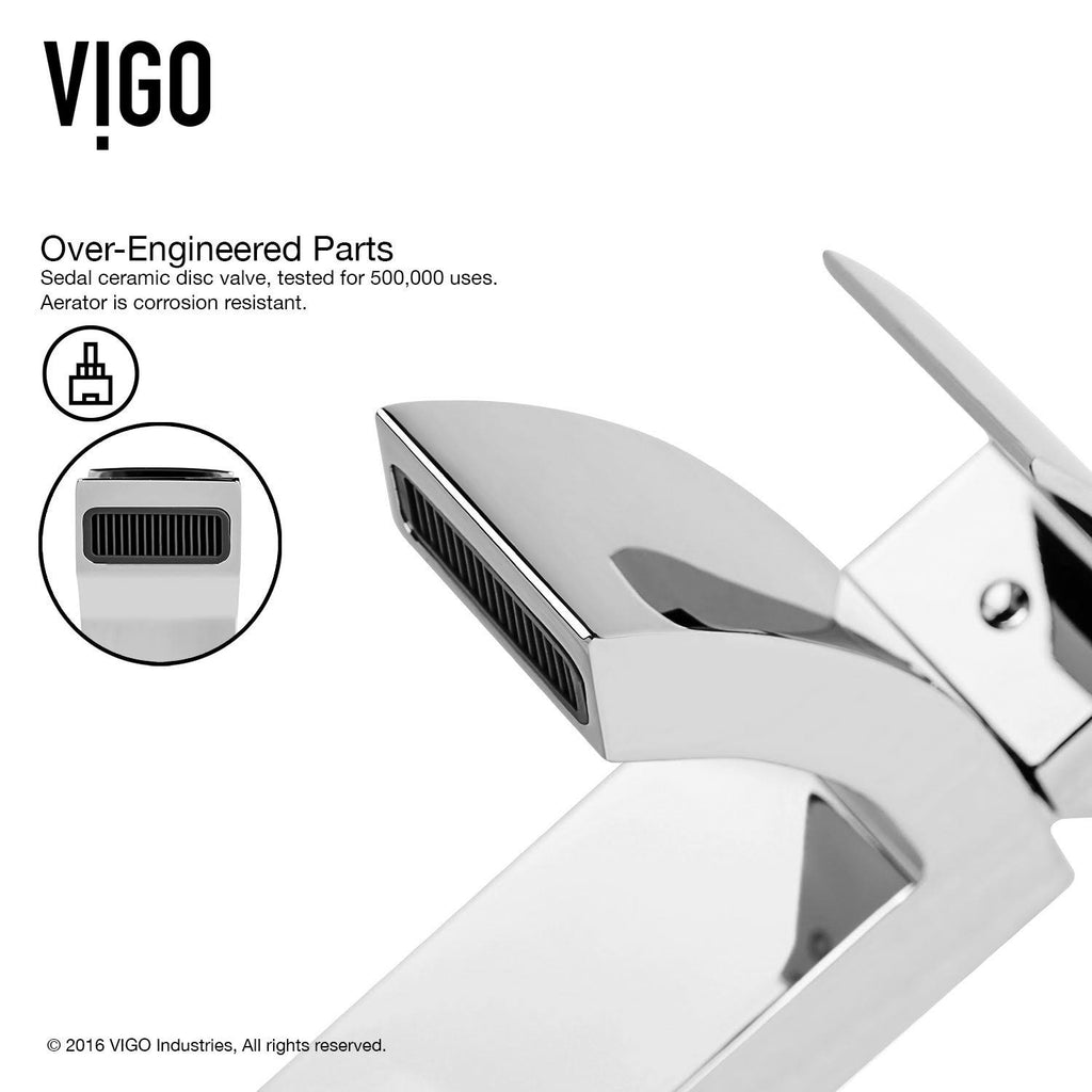 Matte Gold Single Hole Bathroom Faucet A2525